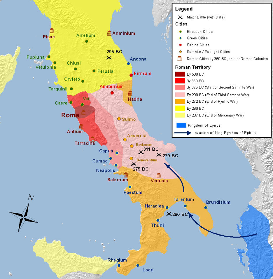 The Roman Conquest Of Italy