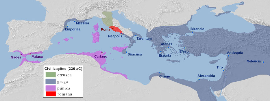 A Conquista Romana do Mediterrâneo