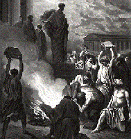 The Burning of the Library of Antioch (364 AD)