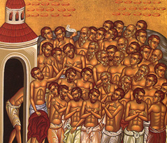 Martyrdom at Sebeste (Sivas) in 320 AD