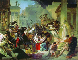 The Vandals sack Rome